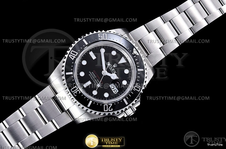0711 HighQuality ROLSD0105 – Seadweller 126600 43mm SS SS Single Red ARF V4 A 1002